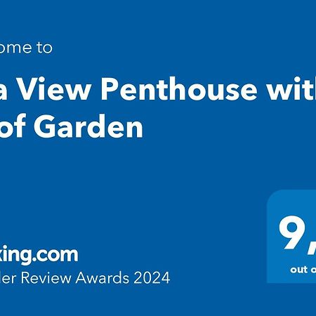 Sea View Penthouse With Roof Garden Apartment Chania  Exterior foto