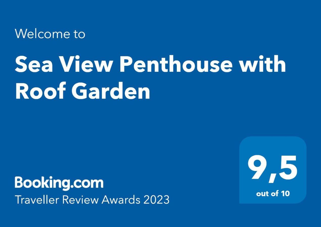 Sea View Penthouse With Roof Garden Apartment Chania  Exterior foto