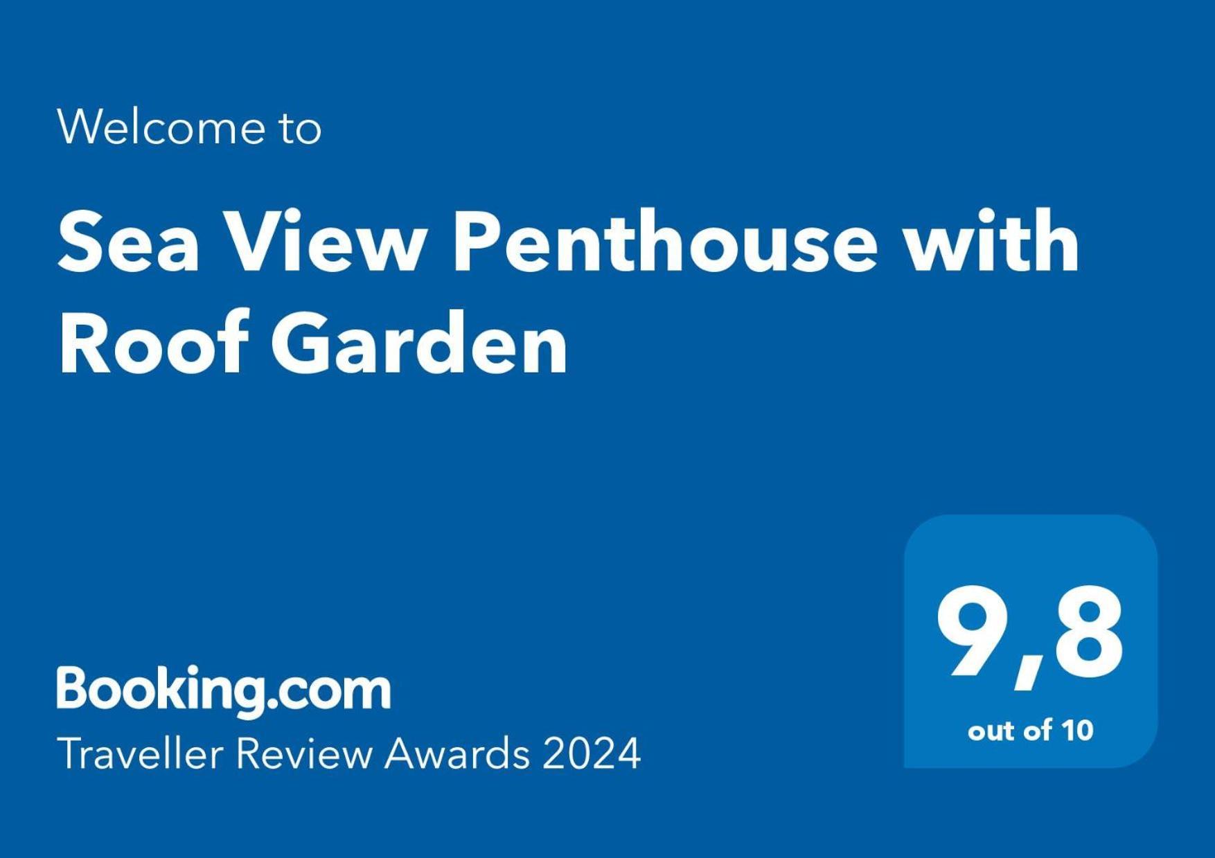 Sea View Penthouse With Roof Garden Apartment Chania  Exterior foto