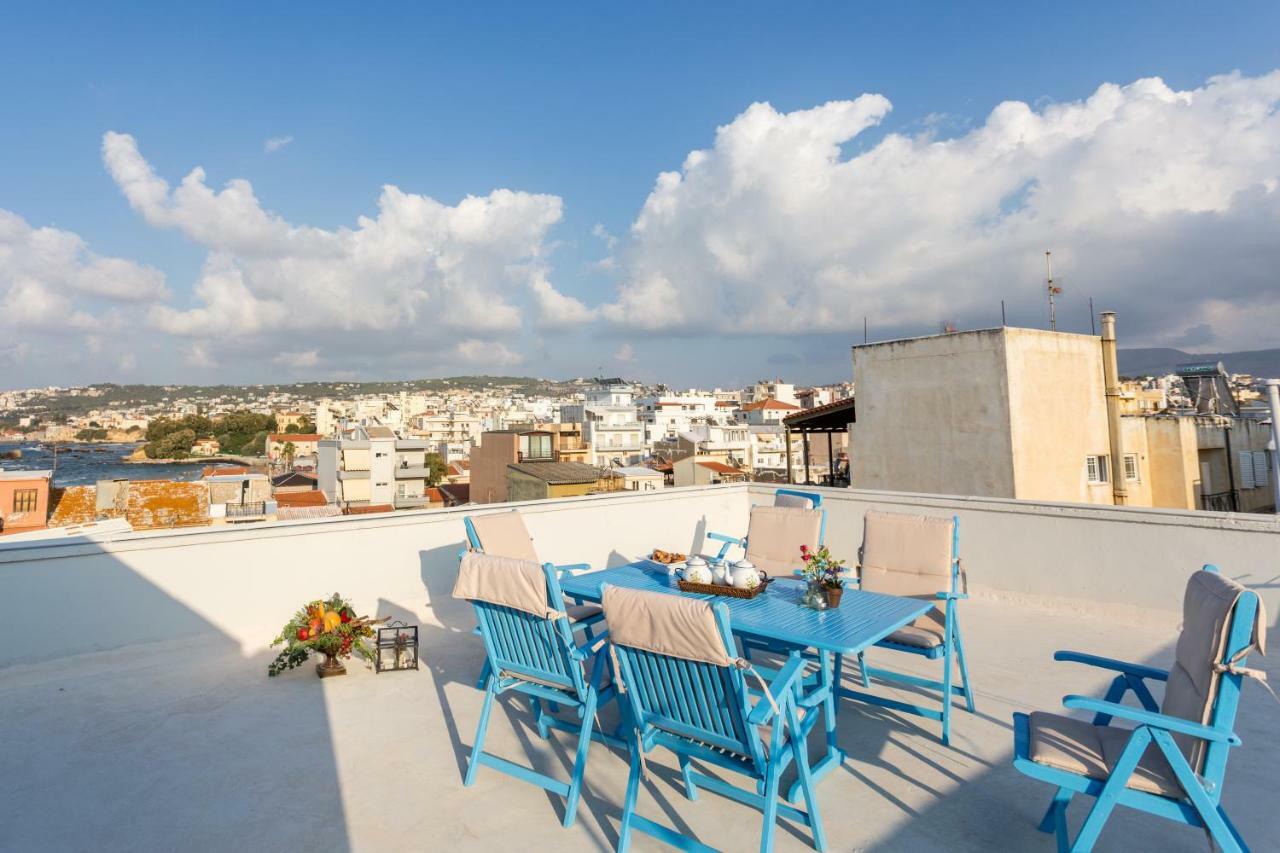 Sea View Penthouse With Roof Garden Apartment Chania  Exterior foto