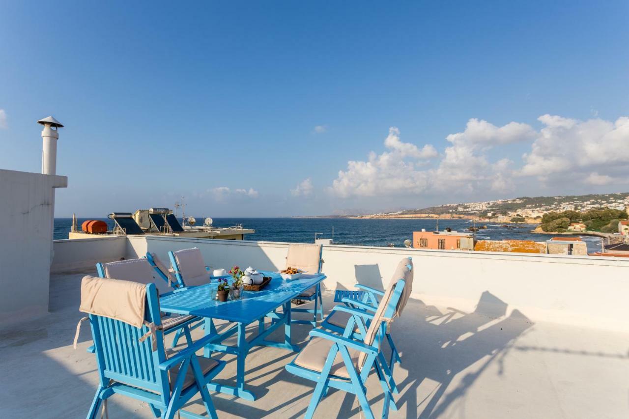 Sea View Penthouse With Roof Garden Apartment Chania  Exterior foto